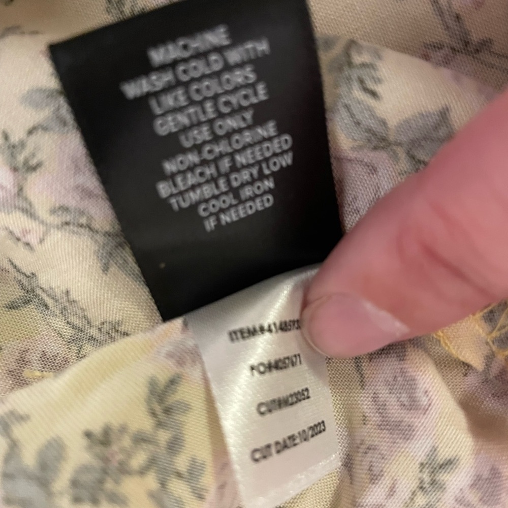 Torrid Yellow Floral Mini Dress - Picture 12 of 13